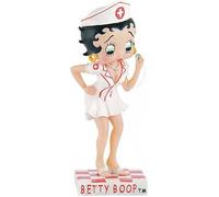 Figurine Betty Boop Infirmière - M6 Intérations - Collection N 2 - Résine peinte à la main - 15 cm