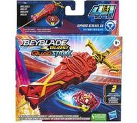 Hasbro Ensemble de combat Beyblade Burst QuadStrike Xcalius – Pack lanceur Puissance et Vitesse