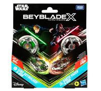 Beyblade Pack de toupies Luke Skywalker 4-80B vs Darth Vader 4-60B – Collab Star Wars – Multipack