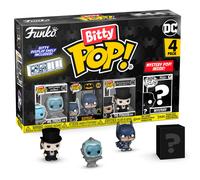 Figurine bitty pop dc comics batman 85th anniversary mr. Freeze Funko Blister 4 (x4) Multicolore TU
