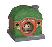 Funko Bitty Pop! Town: The Lord of The Rings - Frodo Baggins & The Shire - Figurine en Vinyle de Collection - Idée Cadeau - Produit Officiel - Jouets pour Enfants et Adultes