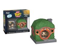 Funko – Figurine vinyle collector Bitty Pop! Town Frodo Baggins (The Shire) – Produit officiel