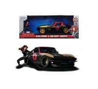 Figurine Black Widow 1966 Chevy 1:24