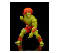 Figurine Blanka de Street Fighter II, 7,5 pouces, GID