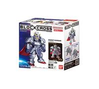 BANDAI Blockcross Knight Gundam - Figurine à Assembler Mobile Suit Gundam Chevalier - Construction Robot à Blocs modulaires interchangeables - Activité Assemblage pour 8 Ans 61054