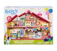 Figurine Bluey La Maison anniversaire de Bluey Multicolore E