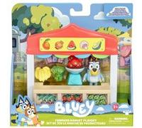 Figurine Bluey Le Marche de Bluey Multicolore F