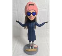 Figurine Bobblehead Personnalisée - Cadeau Personnalisé pour Le Petit Ami, La Famille Ou Les Amis - Souvenir Unique Et Amusant - Couple Figurines Bobblehead