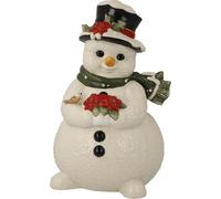 Figurine bonhomme de neige - Dans un jardin enneigé, Goebel