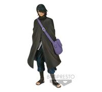 Bandai - Banpresto - Boruto: Naruto Next Generations - Sasuke - Figurine de Collection Sasuke Uchiwa Comeback Shinobi Relations SP2 - Licence Officielle Naruto - Figurine Collector 16cm - BP18003P