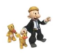 Figurine Boss Fight Studio Popeye Wave Castor Oyl Noir 10/15 cm