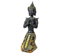Figurine Bouddha Fengshui agenouillé Bouddha thaï N° : 13131D