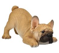 Figurine bouledogue français chiot veut jouer - Figurine de chien bébé - Figurine décorative cadeau pour les amoureux des chiens Hotant