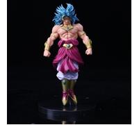 Figurine Broly PVC Jouet Dragon Ball Figurine d'action 19 Cm Super Saiyan Broly Le Fils de Paragus Figurine Dragon Ball Z