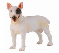 Figurine - Bull terrier mâle - Collection - Plastique - 8.5 x 3.5 x 6.5 cm