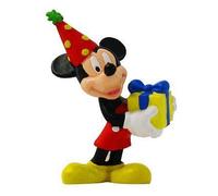 Figurine - BULLYLAND - Mickey anniversaire - Rouge - Multicolore - Garçon