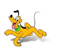 Pluto figurine 6cm Disney