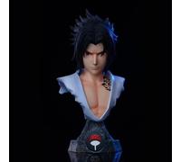 Figurine Buste Naruto Sasuke Uchiwa - PVC de haute qualité - 16 cm - Collection jouet manga anime