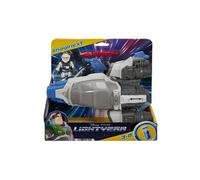 Imaginext Vaisseau spatial Hyperspeed Explorer et figurine articulée Buzz l’Éclair, Propulseurs et les Ailes mobiles, Jouet Enfant, à collectionner, Dès 3 ans, HGT32