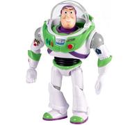 Figurine Buzz l'Éclair articulée - MATTEL - Toy Story - Bouclier - 18 cm