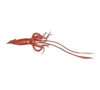 Figurine pour enfant Safari Ltd Safari animaux marins Calmar colossal junior 45,5 cm rouge