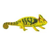 Mojo 387129 Animal Planet caméléon env. 10,5 x 5,5 x 4 cm plastique, jaune/vert