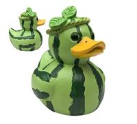 Figurine Canard Décor | Figurine Statue de Canard Fruit en Résine,Décor Animal d'Accent Petit pour Salle de Bain, Étagère, Entrée, Chambre, Intérieur Voiture, Espace Travail, Appartement,