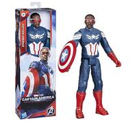 Figurine Captain America 30 cm, Titan Hero Series, Marvel Studios Captain America Brave New World, Dès 4 ans
