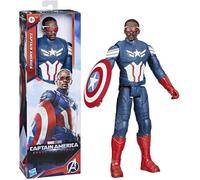 Figurine Captain America 30 cm, Titan Hero Series, Marvel Studios Captain America Brave New World, Des 4 ans