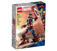 Figurine Captain America LEGO Marvel 76258 - Super-héros articulé et détaillé