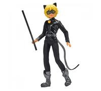 Bandai Poupée Miraculous Ladybug – Chat Noir Adrien – Mannequin articulée 26 cm
