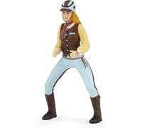 Figurine Cavalière Fashion Bleue Bleu TU