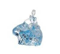 Enesco FACETS Disney Figurine de Robe de Bal Cendrillon Twirling 6,56 cm Transparent, Claire