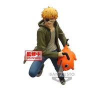 Banpresto Figurine d'action Denji & Pochita Chainsaw Man Vibration Stars 14 cm Multicolore