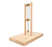 Figurine Chaos - Décoration de Bureau, Modèle de Physique en Bois