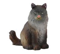 Figurine Chat : Chat Norvegien Assis