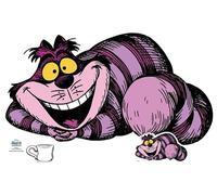 Figurine chat du Cheshire - Alice au pays des merveilles - 54 x 91 cm