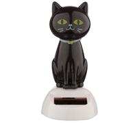 Puckator Figurine solaire FF113 – Noir – 50 x 60 x 100 mm