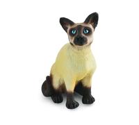 Figurine Chat : Siamois Assis