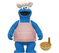 Figurine Chef Cookie Monster Rue Sésame Wave 04 9,5 cm