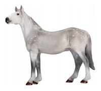 Figurine cheval - ANIMAL PLANET - Trotteur Orlov - Fait main - Matériaux durables - 12,5 x 4,25 x 11,75 cm