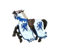 Figurine Cheval au dragon bleu
