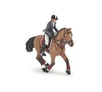 Figurine Cheval de concours et son cavalier