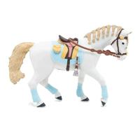 Papo – Figurine Cheval de la Cavalière Adulte Fashion – Bleu