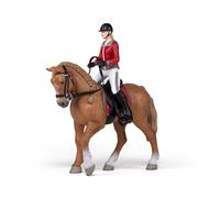 Figurine cheval de promenade et sa caval