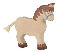 HOLZTIGER - 80038 - FIGURINE - CHEVAL DE TRAIT G