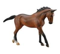 Figurine cheval : deluxe 1:12 : jument pur sang bai figurines collecta G