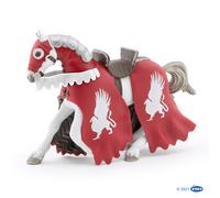 39955 Cheval du chevalier griffon Rouge G