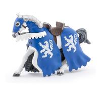 Figurine Cheval Du Chevalier Lion Bleu Bleu TU