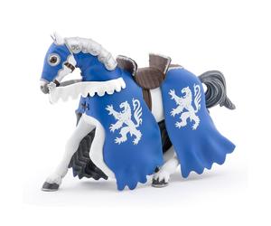Figurine Cheval Du Chevalier Lion Bleu Bleu TU